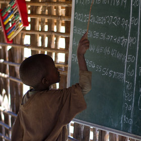 Schule bei den Massai